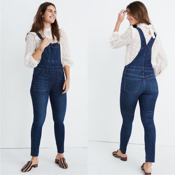 Madewell Denim - Madewell Skinny Overalls Eco Edition Blue Size Xs casual outdoor